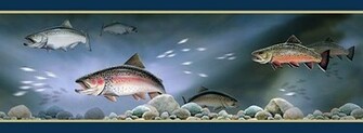 Trout Wallpaper Border