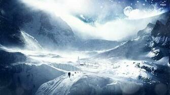 Share Your Wallpaper Snow Storm Fantasy Jpg