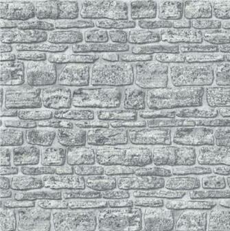 Erismann Brix Castle Stone Wall Brick Textured Vinyl Wallpaper Roll