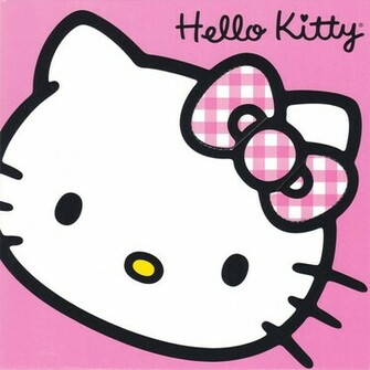 Hello Kitty Pink Bow Card