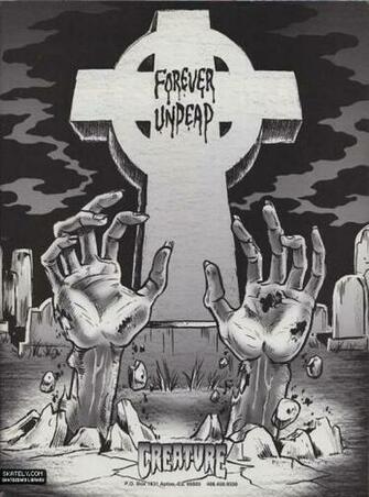 Creature Skateboards Forever Undead Ad