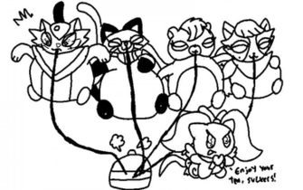 Tea Time With The Pets By Superstar1990