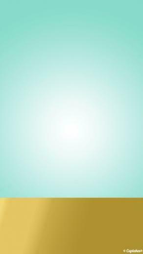 Turquoise Aqua Gold Phone iPhone Wallpaper Background