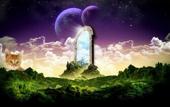 Trippy Landscape Wallpaper