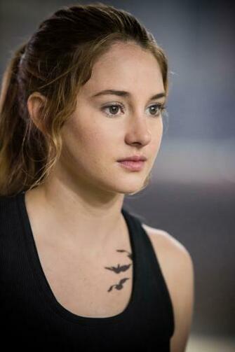 Shailene Woodley Divergent Tattoo HD Wallpaper Background Image