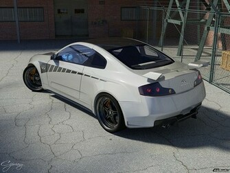 Infiniti G35 White Wallpaper Full HD Cars