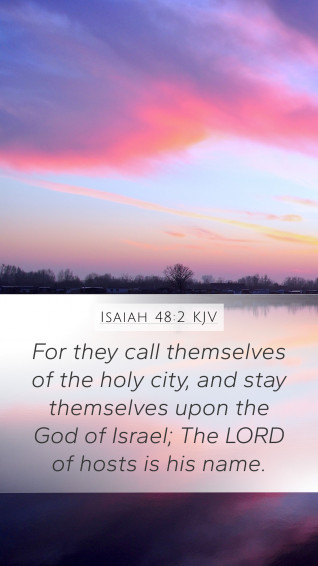 Isaiah Kjv Mobile Phone Wallpaper For They Call Themselves