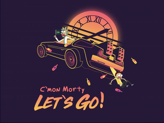 C Mon Morty Let S Go By Gary Kunkel On Dribbble