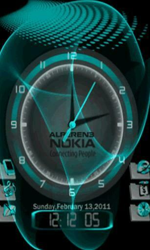 3d Clock Live Wallpaper Cool D HD Beautiful