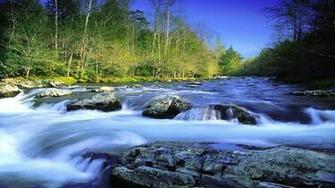 Tropical Waterfalls Wallpaper Which Is Under The Waterfall