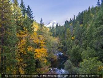 River With Mt Shasta In The Distance Northern California HD Wallpaper