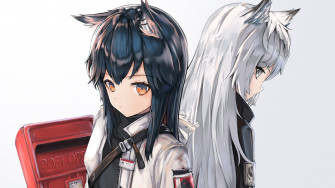 Anime Girls Arknights Texas Lappland 4k Wallpaper