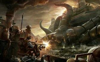 Steampunk Wallpaper Loopele