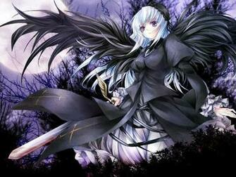 Dark Angel Anime Wallpaper Which Is Under The