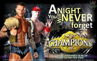 Cena At Upcoming Ppv Night Of Champions On September