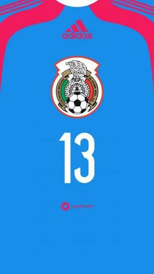Guillermo Ochoa iPhone5 Wallpaper Mexico Goalkeeper