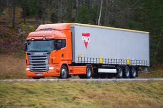 Scania Truck Road Tractor Trailer The Picture Car Pictures