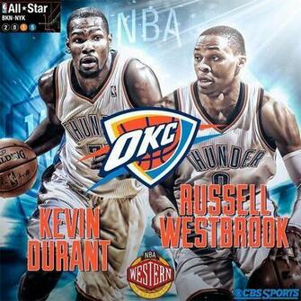 Kevin Durant And Russell Westbrook Wallpaper
