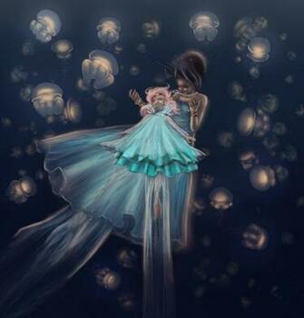 Princess Jellyfish Wallpaper