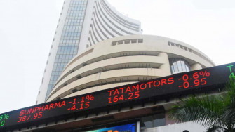 Volatile Indian Stock Market Sign Urbylfx4ogio8nx1 Wallpaper
