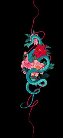 Amoled Archives Of Traxzee Snake Wallpaper