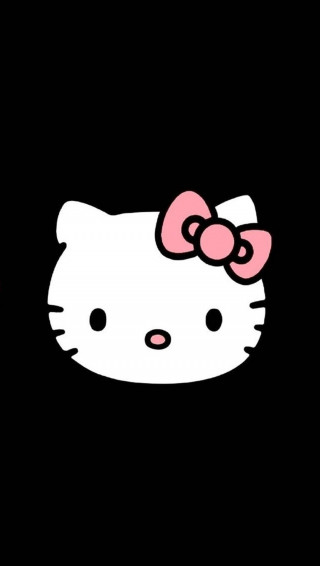 Black Hello Kitty Wallpaper