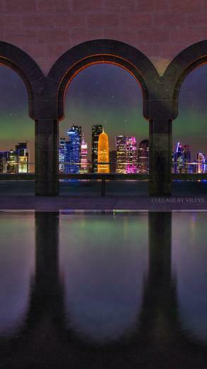 Qatar Doha Museum Of Islamic Art Wallpaper iPhone Android