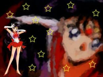 Sailor Mars Moon Wallpaper