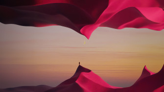 Outrun Elevation Neon Nights And Soaring Shapes 4k Wallpaper R