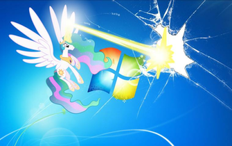 Princess Celestia Wallpaper Blasts The Screen By Nestordc On