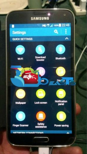 Turn On Screen Mirroring Samsung Galaxy S5 And Connect With
