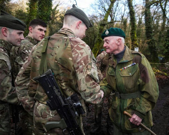 Daniel Sullivan On Royal Marine Commandos Wallpaper