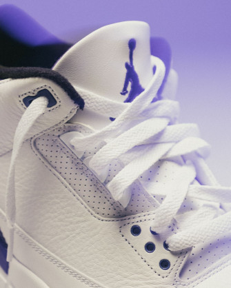 Air Jordan Logo Purple Wallpaper