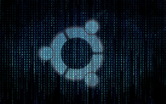Blue Matrix Background For Ubuntu By Amateurdesktopartist On