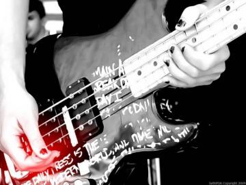 Bass Guitar Wallpaper Top Background