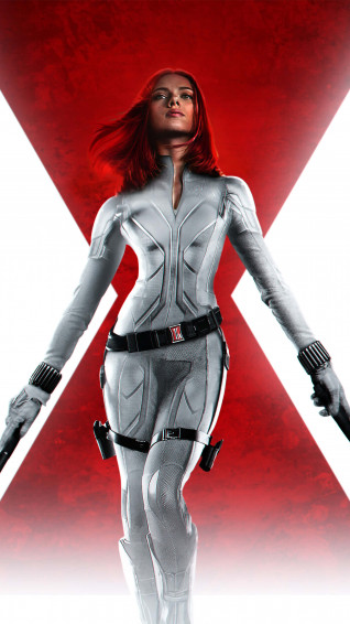 Black Widow iPhone Wallpaper
