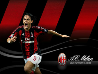 Filippo Inzaghi Ac Milan HD Wallpaper