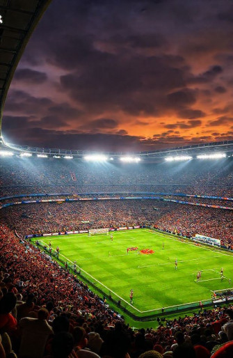 HD Soccer Stadium Wallpaper