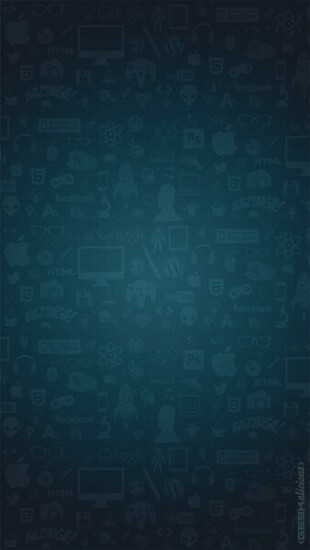 Social Icons Game Wallpaper iPhone Dargadgetz