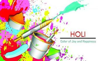 Cute Happy Holi Image And Wallpaper Festival
