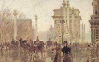 Impressionist Wallpaper On