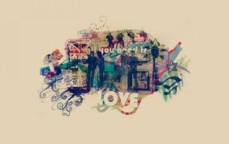 The Beatles Parte With El Busto De Palas
