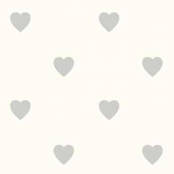 Color Wheel Adley Off White Hearts Wallpaper