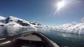 Viral Photos Showing A Beautiful Flipped Iceberg From Start To Finish
