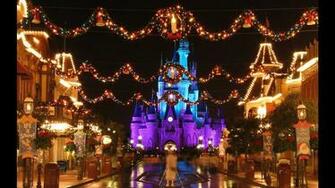 World Of Disney For The Young At Heart Christmas Wallpaper