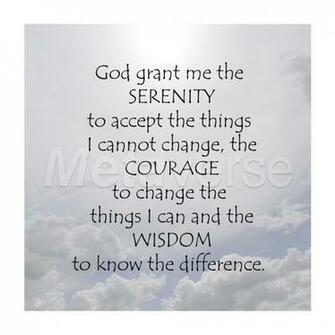 Serenity Prayer Printable