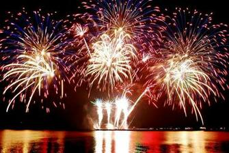Fireworks Background Wallpaper HD Res