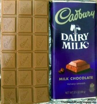 Cadbury Dairy Milk Chocolate Candy Bar Wallpaper