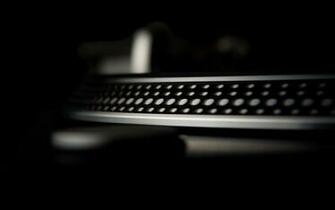 Studio Vinyl Techno Turntables Technics Dj Lack Wallpaper Background
