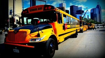 School Bus Wallpaper
